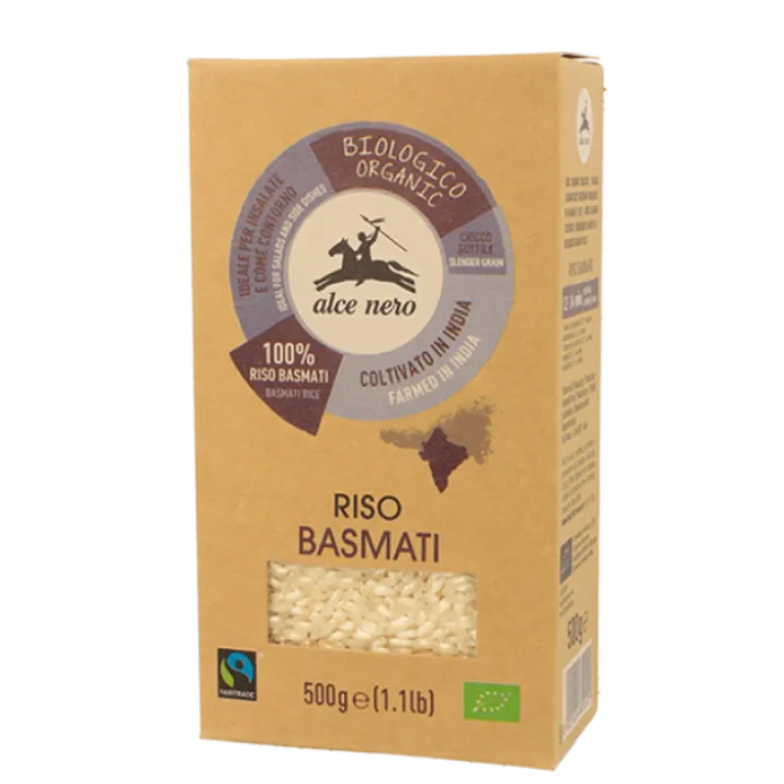 Riso Basmati Biologico Alce Nero 500g