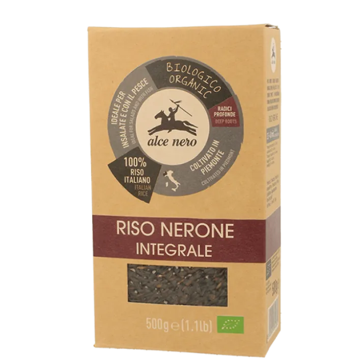 Riso Nerone Integrale Biologico Alce Nero 500g