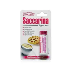 Saccarina Roberts 100 Compresse 3 Tubi
