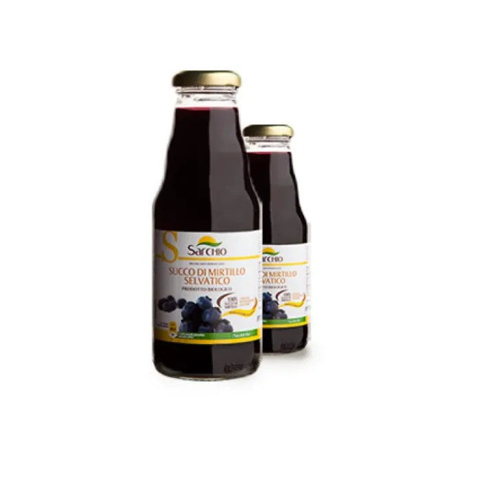 Sarchio Succo Di Mirtillo Selvatico Prodotto Biologico 330ml