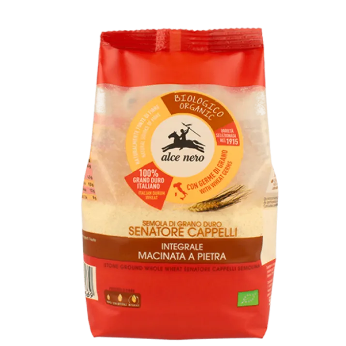 Semola Integrale Grano Duro Cappelli Biologica 500g