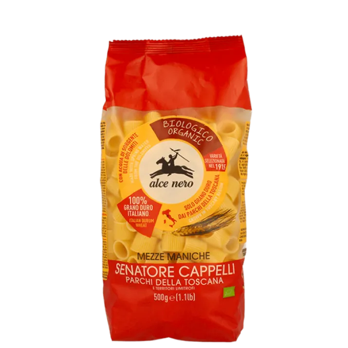 Senatore Cappelli Mezze Maniche Alce Nero 500g