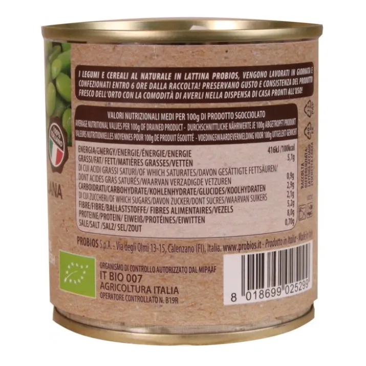 Soia Edamame Italiana Fresca PROBIOS 200g