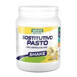 Sostitutivo Pasto Shake Banana-Vaniglia WHY Nature 480g