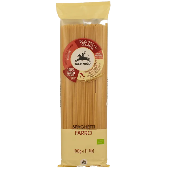 Spaghetti Di Farro Biologici Alce Nero 500g