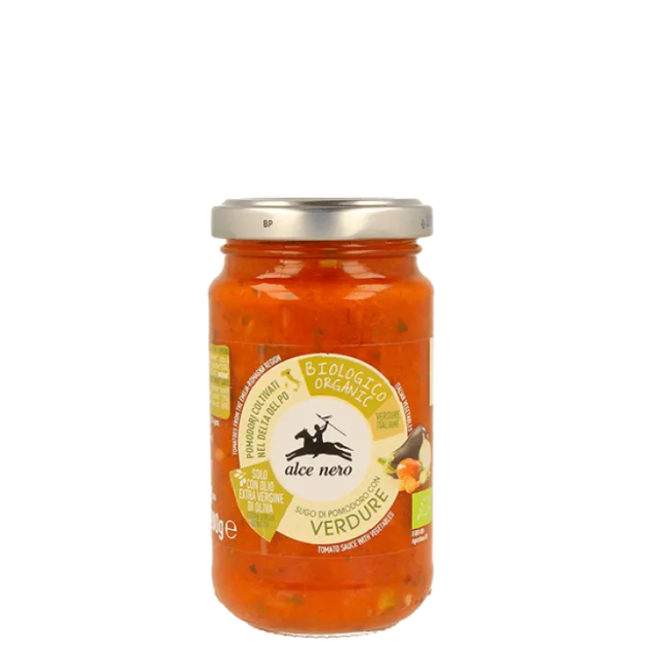 Sugo Di Pomodoro Con Verdure Biologico Alce Nero 200g