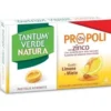 Tantum Verde Natura Propoli+C (+Zn) Integratore Alimentare Gusto Limone & Miele Pastiglie Gommose