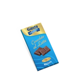 Tavoletta di Cioccolato al Latte Giusto 85g