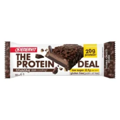 The Protein Deal 20 Crunchy Double Choco Storm Enervit 55g