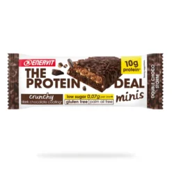 The Protein Deal Minis 10g Crunchy Doppio Cioccolato Enervit 33g