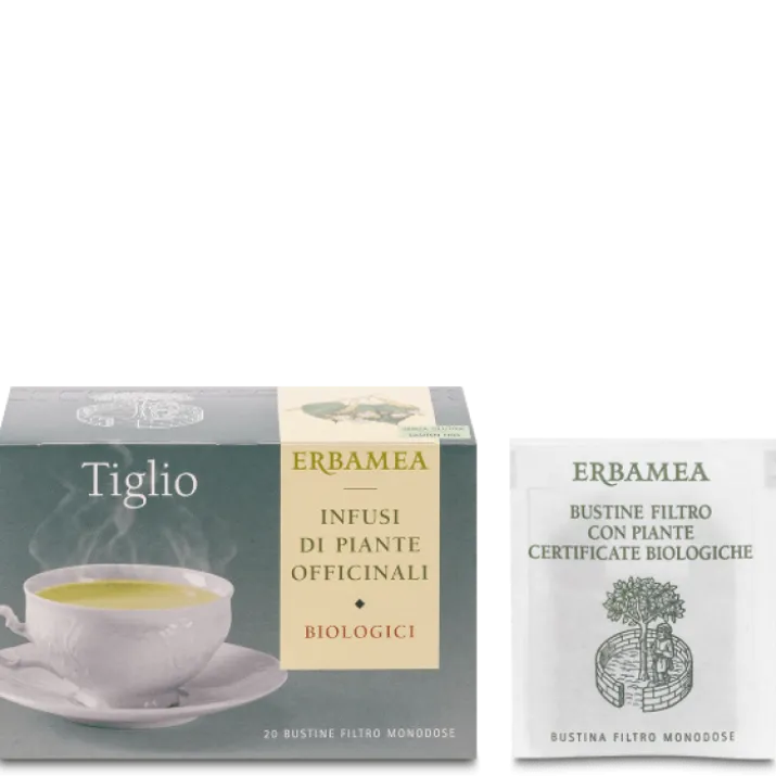 Tiglio Infusi Di Piante Officinali Erbamea 20 Bustine