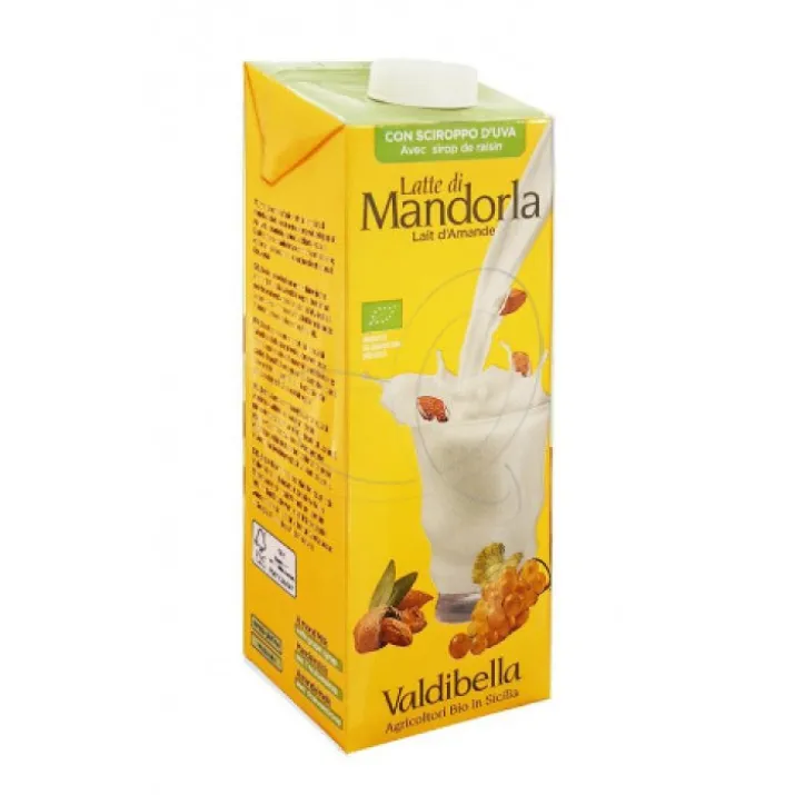 Valdibella Latte di Mandorla con Sciroppo d’Uva 1000ml