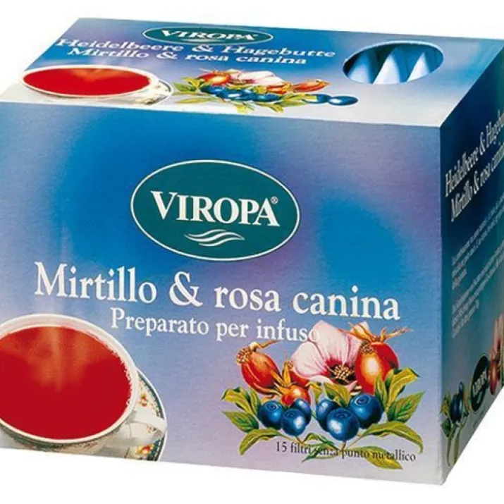 Viropa Mirtillo/Rosa Canina Infuso 15 Bustine