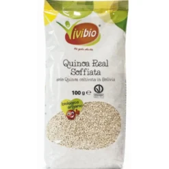 ViviBio Quinoa Real Soffiata Prodotto Biologico 100g