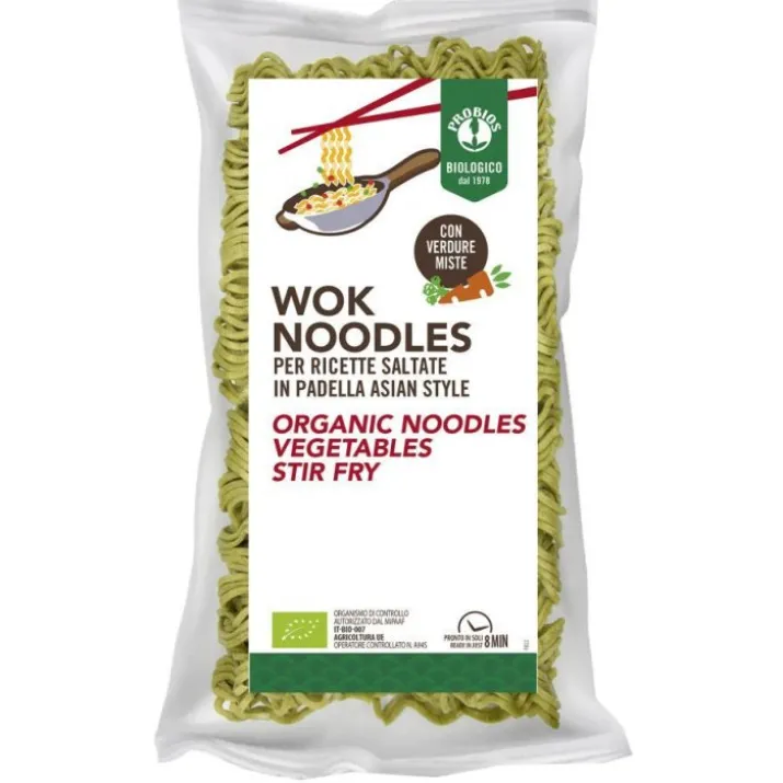 Wok Noodles Con Verdure Miste Probios 250g