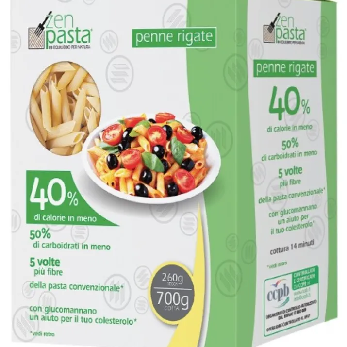 ZenPasta Penne Rigate Con Farina Di Konjac 260g