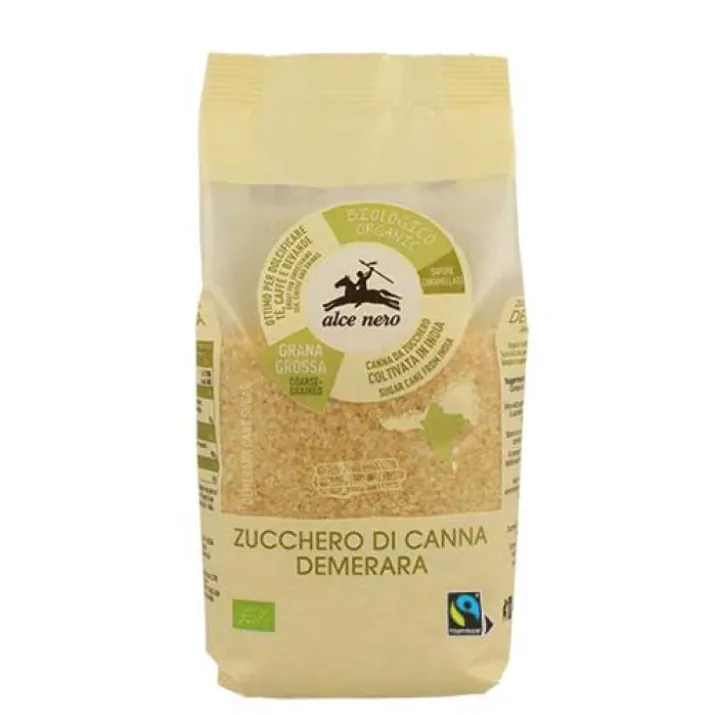 Zucchero Di Canna Demerara Biologico Alce Nero 500g