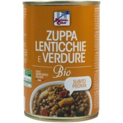 Zuppa Lenticchie E Verdure Biologico 400g